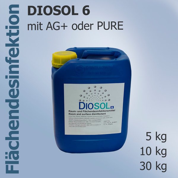 Desinfektionsmittel Diosol 6 mit Silberionen; 5 kg